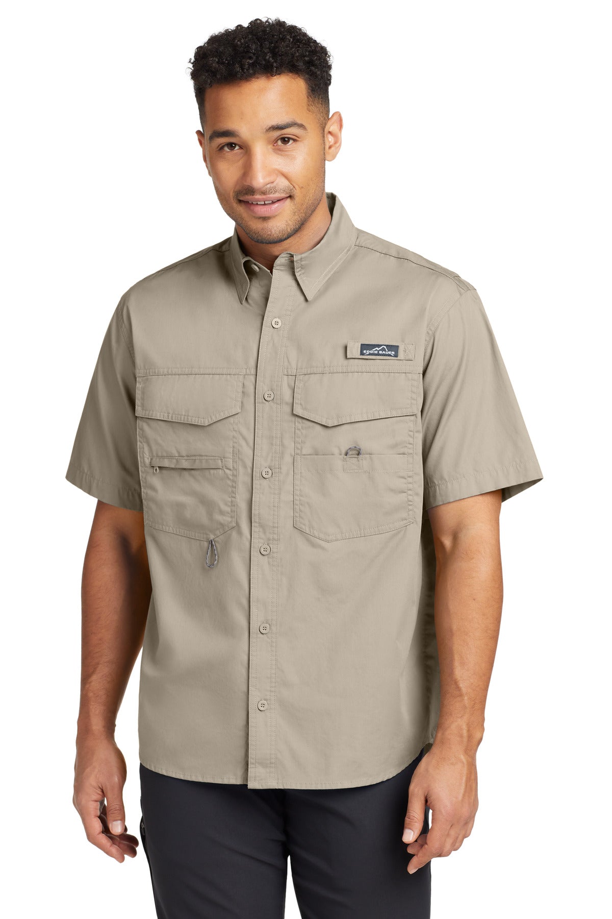 Eddie Bauer- Eddie Bauer® - Short Sleeve Fishing Shirt. EB608-Medtech- 2