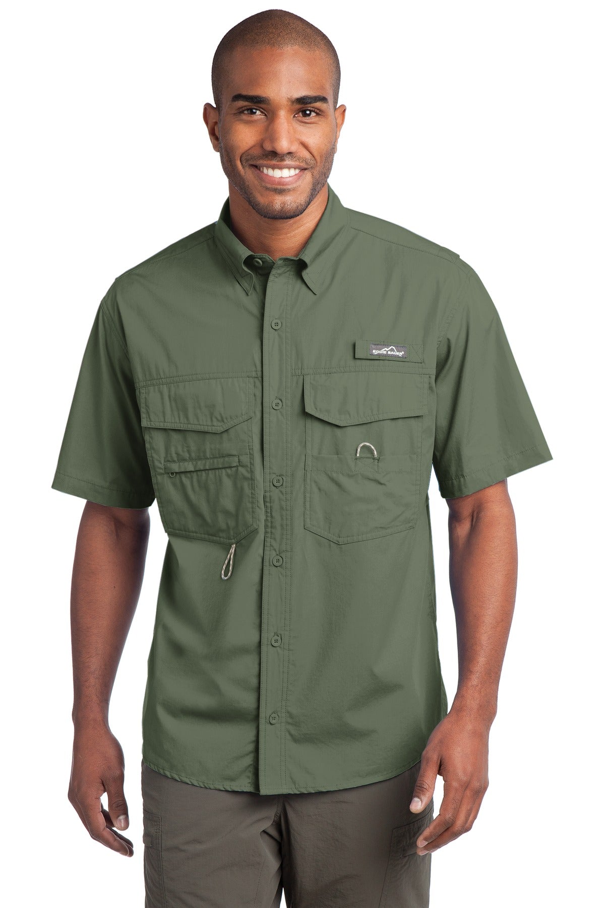 Eddie Bauer- Eddie Bauer® - Short Sleeve Fishing Shirt. EB608-Medtech- 3