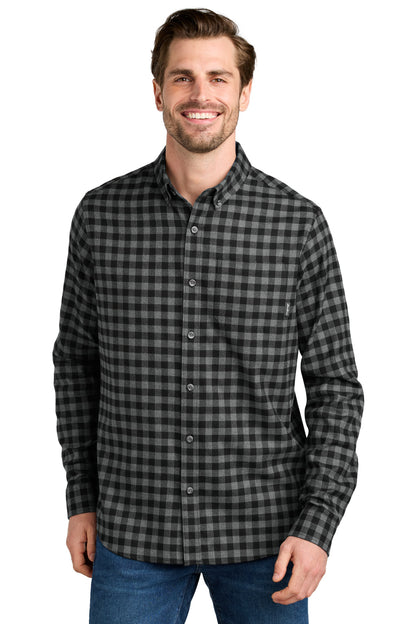 Eddie Bauer- Eddie Bauer® Long Sleeve Favorite Flannel Plaid Shirt EB610-Medtech- 2