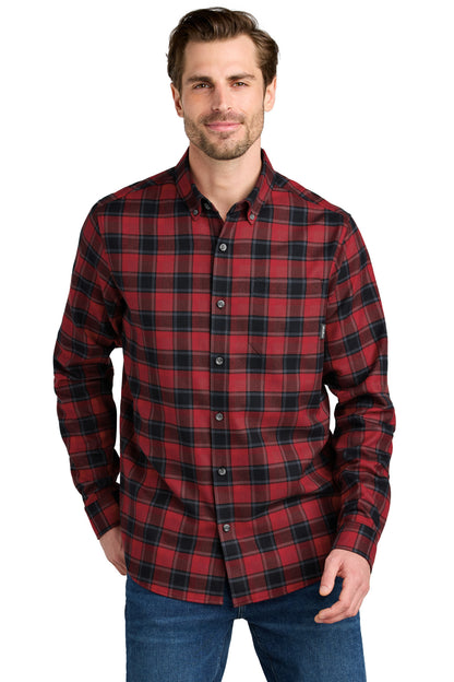 Eddie Bauer- Eddie Bauer® Long Sleeve Favorite Flannel Plaid Shirt EB610-Medtech- 3