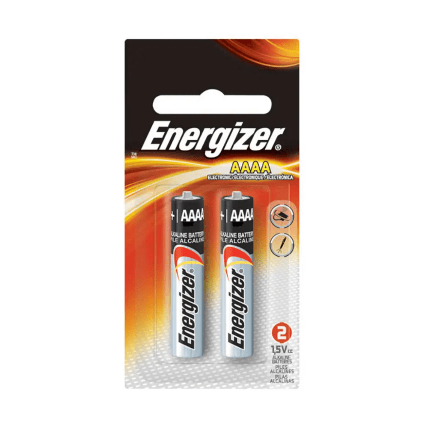 Energizer AAAA Batteries Pk/2