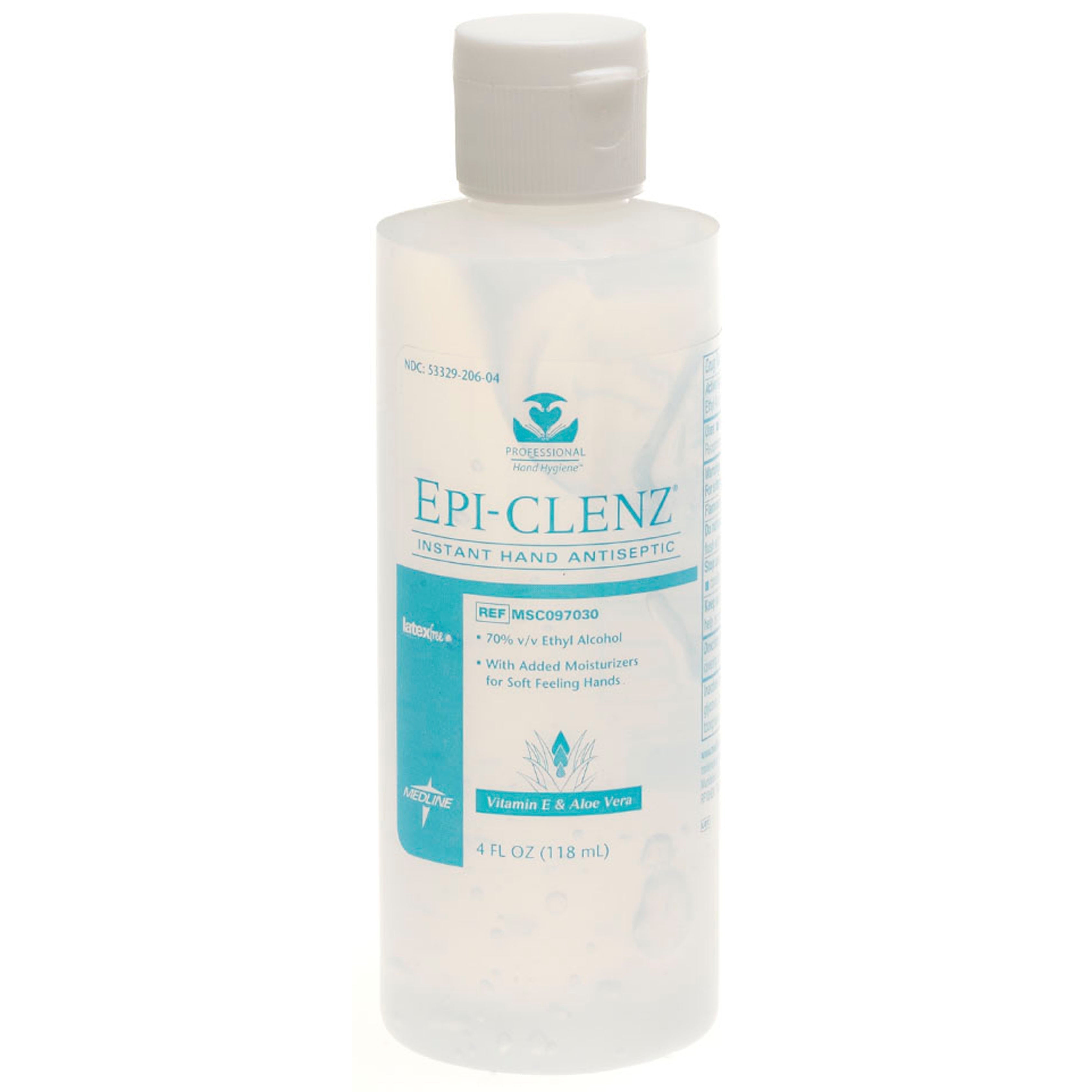 Epi-Clenz 4oz Instant Hand Sanitizer MANUFACTURE BACK ORDER