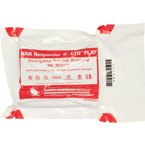 FLAT RESPONDER EMERGENCY TRAUMA DRESSING