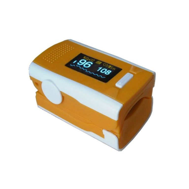 Fingertip Pulse Oximeter SPO2 , Orange, New