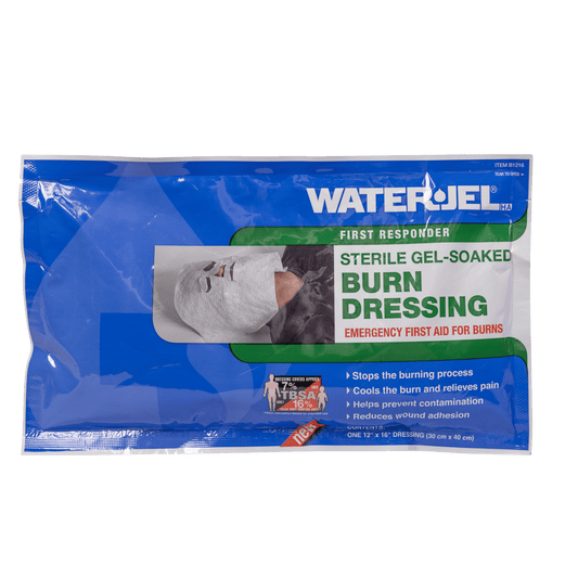 First Responder Burn Dressing for Facial Burns - 12" x 16" Case of 20