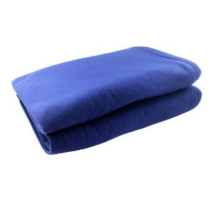 Fleece Emergency Blanket, Blue 60x84"