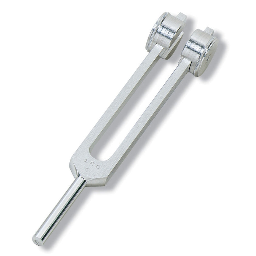 Frequency Tuning Fork with Weights