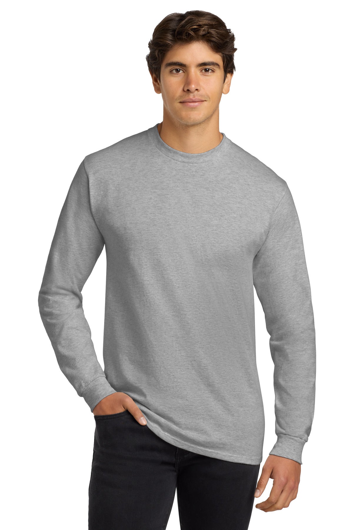 Gildan- Gildan® - Ultra Cotton® 100% US Cotton Long Sleeve T-Shirt. G2400-Medtech- 1