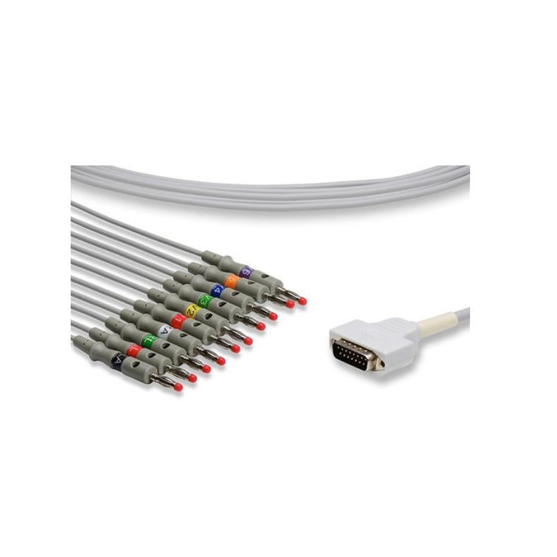 GE MAC 1200 Multi-Link ECG Cable w/Leadwires