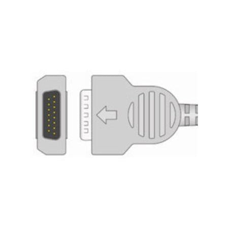 GE MAC 1200 Multi-Link ECG Cable w/Leadwires