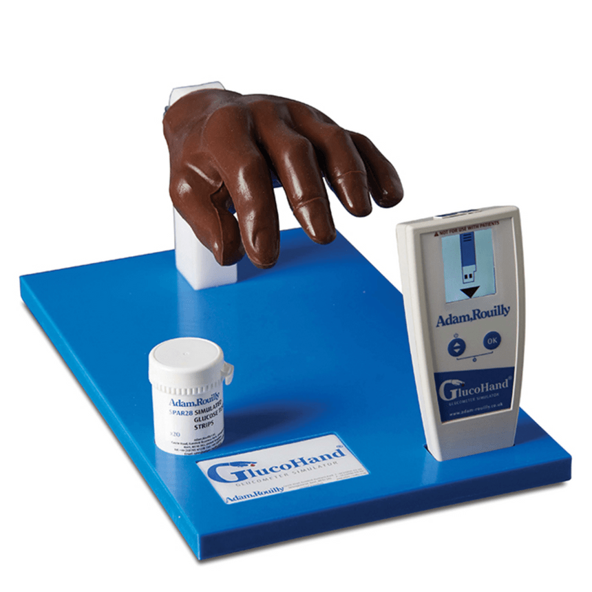  Nasco Healthcare-Glucohand Simulator Black-MedTech-1