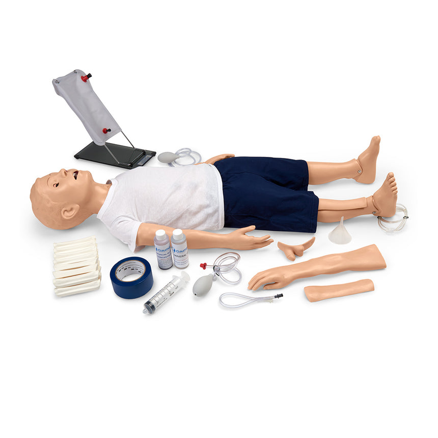 Gaumard® Multipurpose Patient Care and CPR Pediatric Simulator - 5-Year-Old Manikin