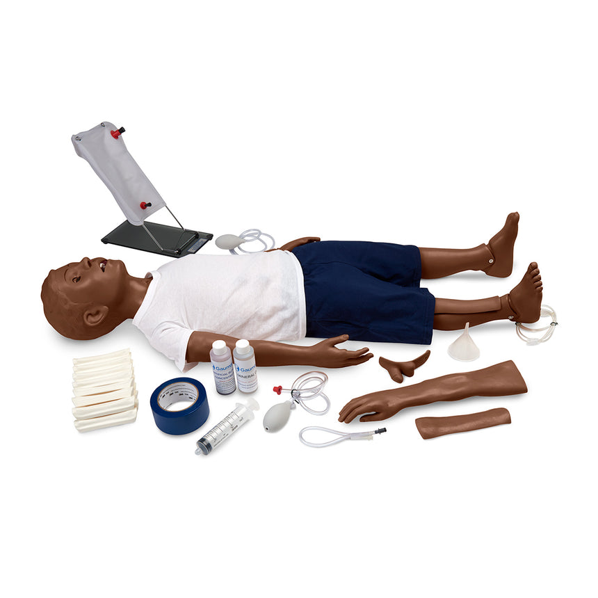 Gaumard® Multipurpose Patient Care and CPR Pediatric Simulator - 5-Year-Old Manikin