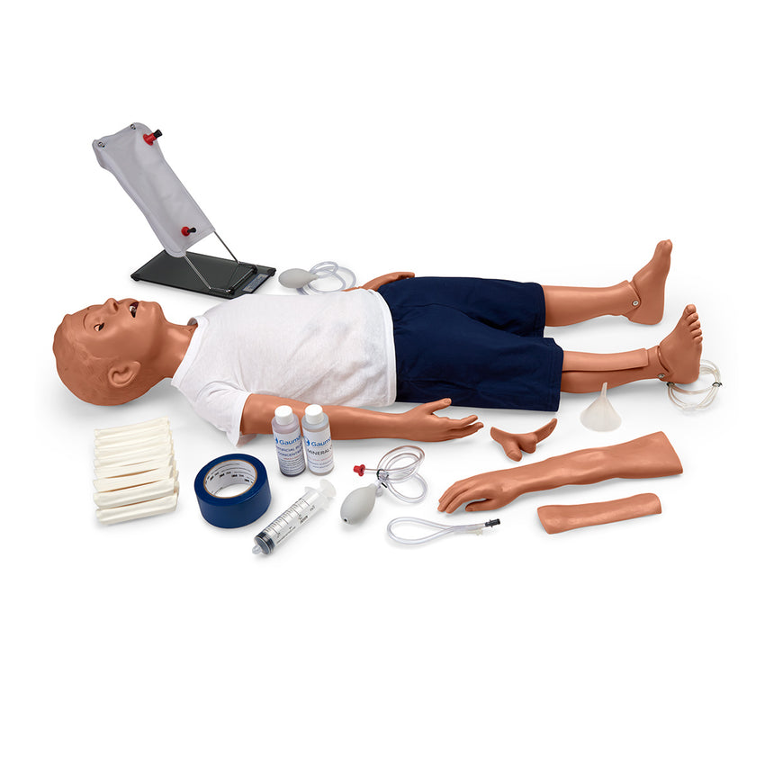  Nasco Healthcare-Gaumard® Multipurpose Patient Care and CPR Pediatric Simulator - 5-Year-Old Manikin-MedTech-3