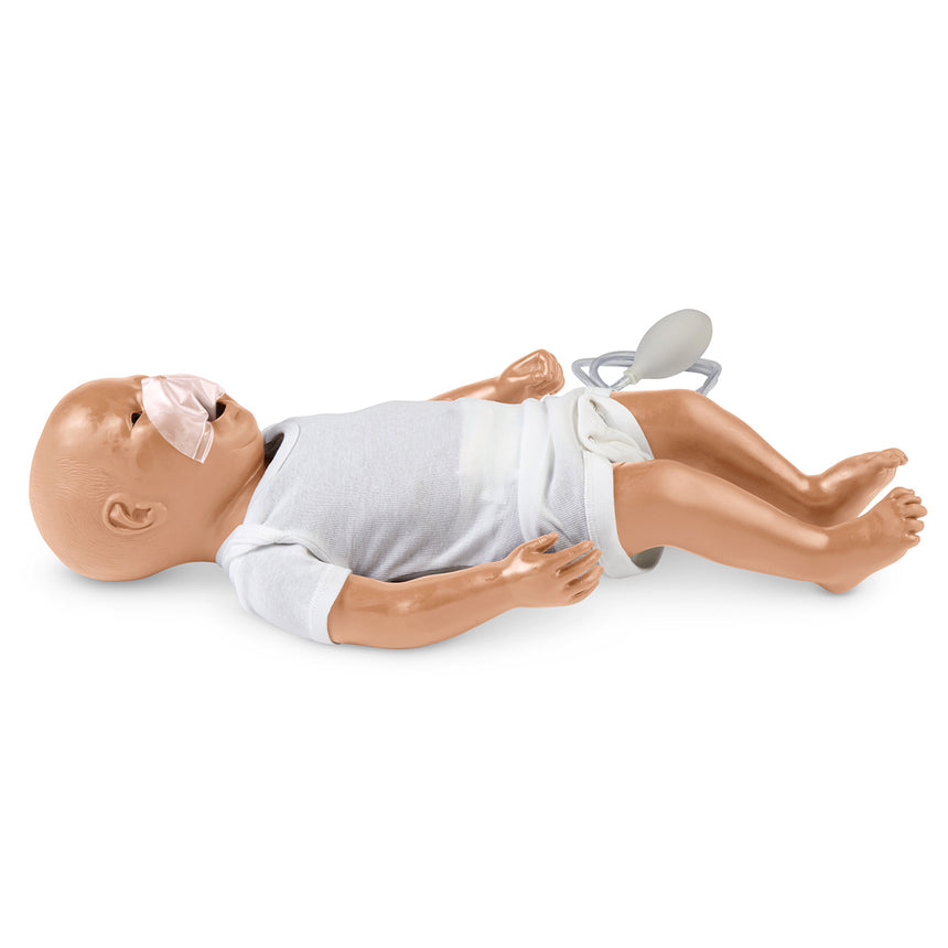  Nasco Healthcare-Gaumard® Susie® and Simon® Newborn CPR Full-Body with OMNI® Code Blue® Pack - Light-MedTech-1