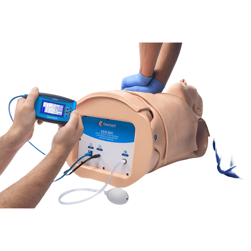 HAL Adult Airway and CPR Trainer with Heart and Lung Sounds