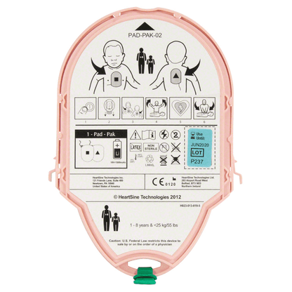 HeartSine® samaritan® Pediatric-Pak™ 1 pair