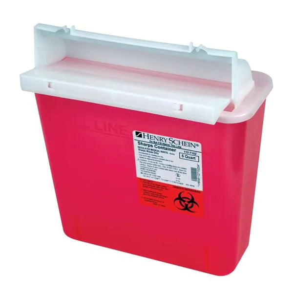 Henry Schein Sharps Container, 5 Qt