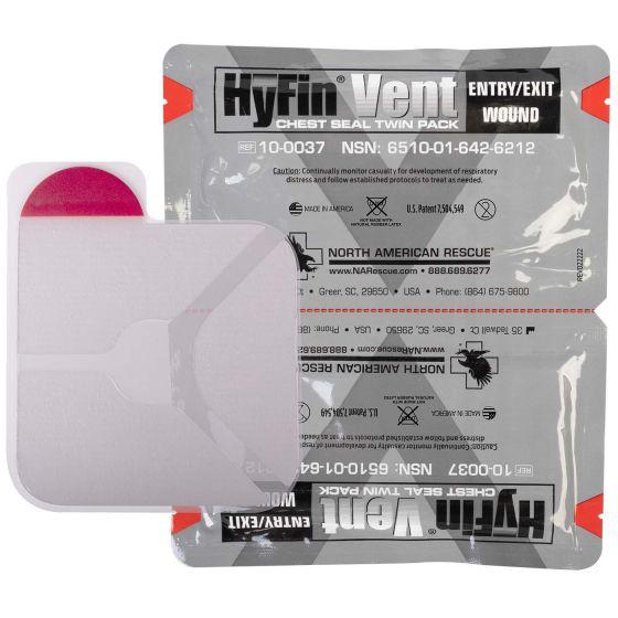 HyFin® Vent Chest Seal Twin Pack