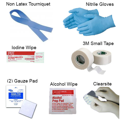 IV Start Kit w/IV Guard Dressing