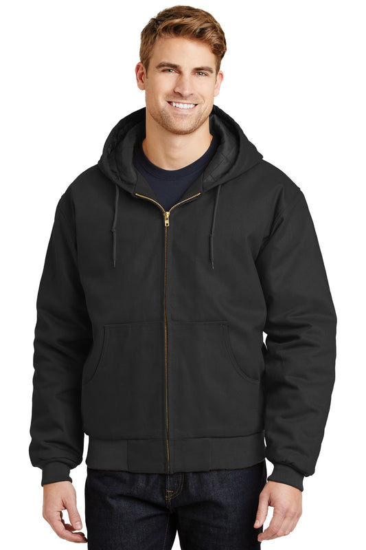 CornerStone- CornerStone® - Duck Cloth Hooded Work Jacket. J763H-Medtech- 1