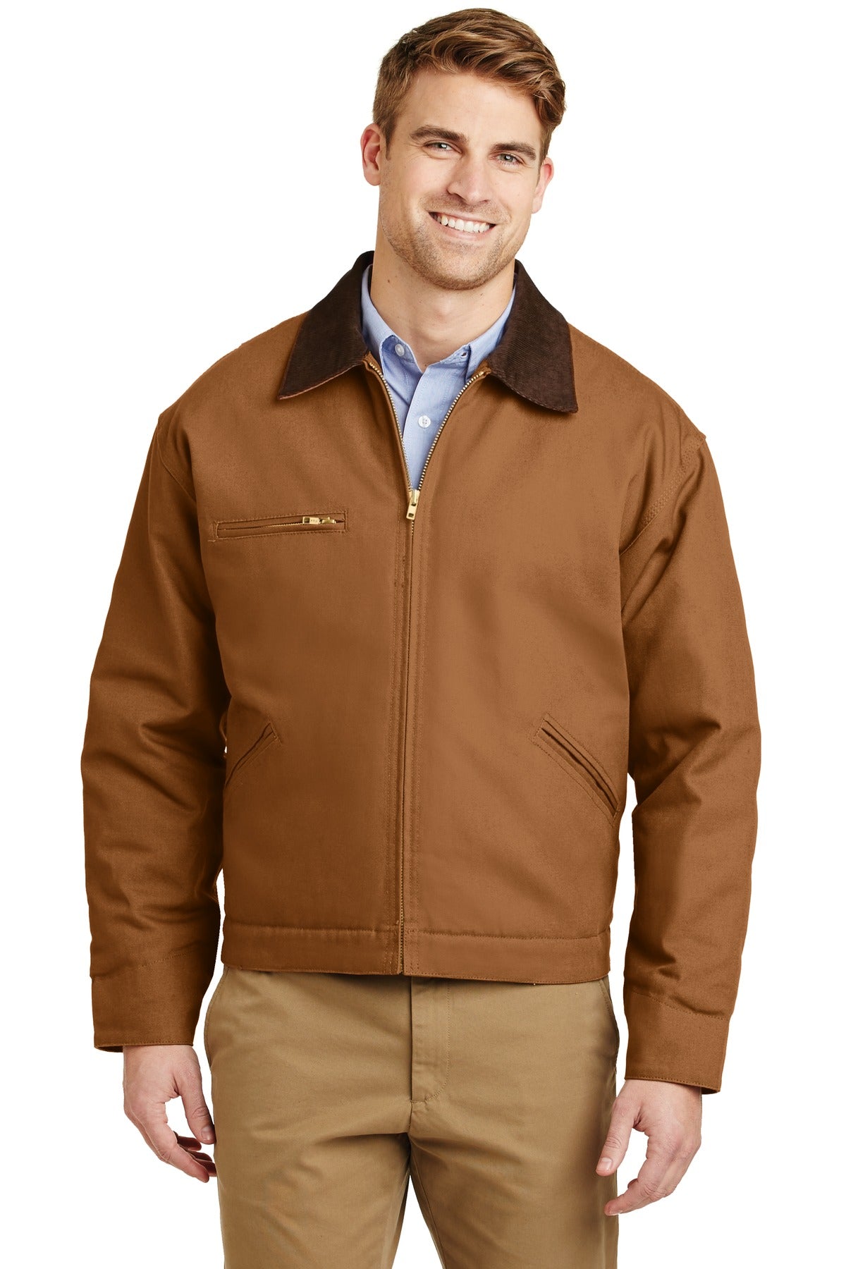 CornerStone- CornerStone® - Duck Cloth Work Jacket. J763-Medtech- 3