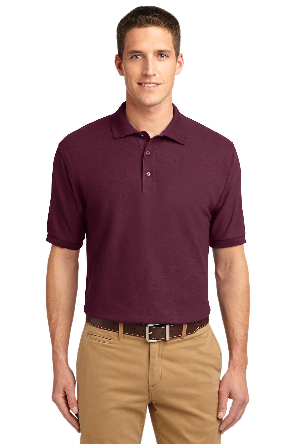 Port Authority- Port Authority® Extended Size Silk Touch™ Polo K500ES-Medtech- 4