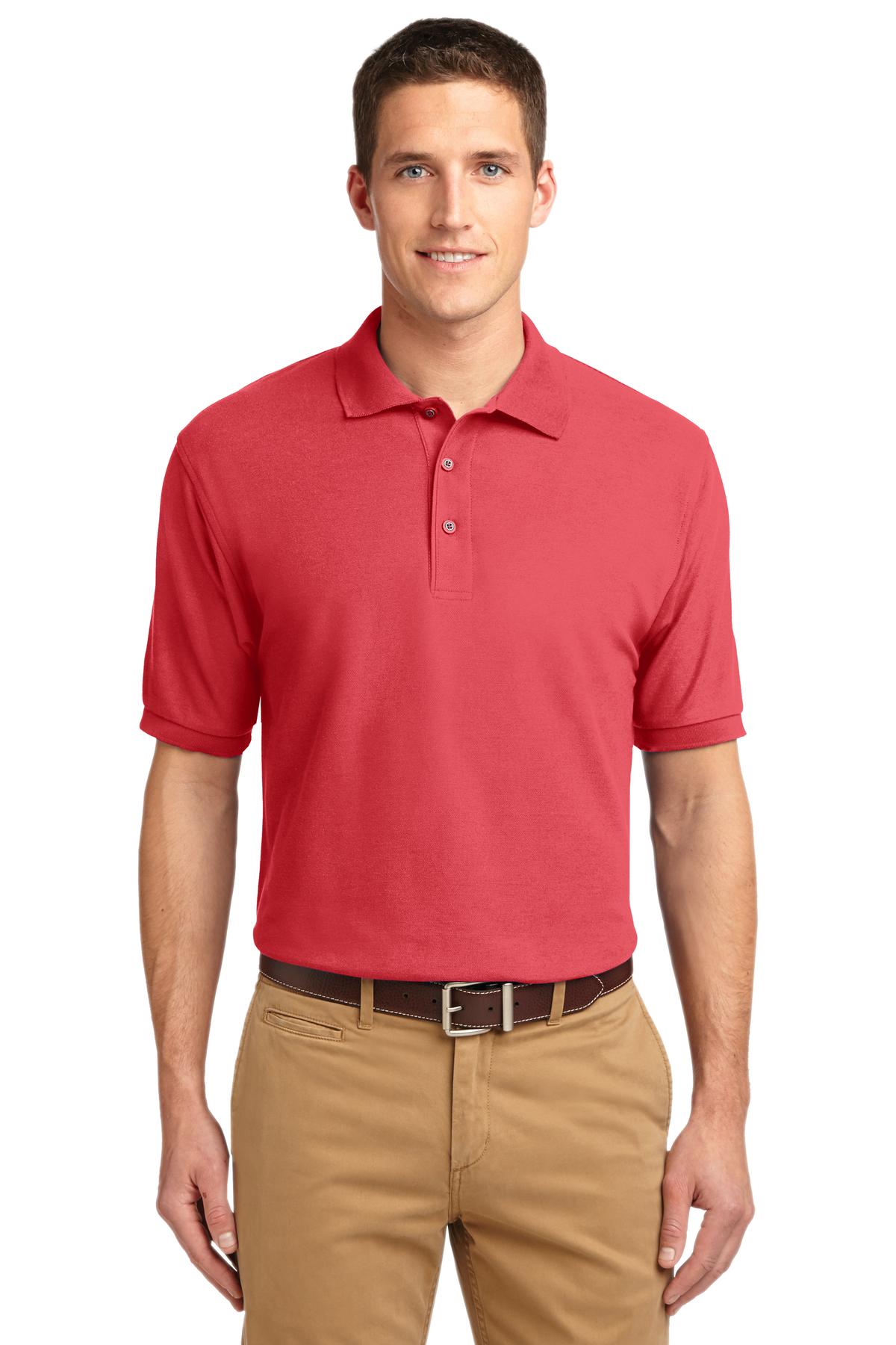 Port Authority- Port Authority® Extended Size Silk Touch™ Polo K500ES-Medtech- 12