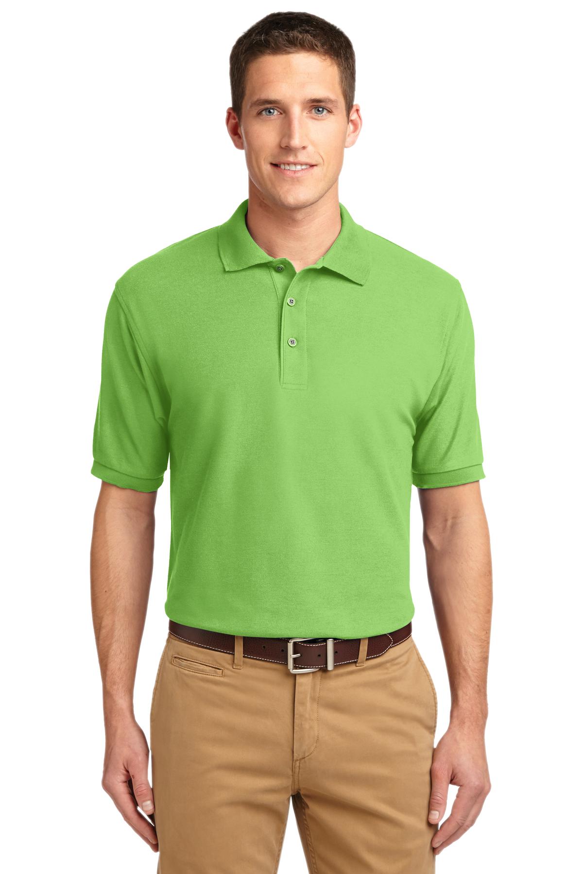 Port Authority- Port Authority® Extended Size Silk Touch™ Polo K500ES-Medtech- 16