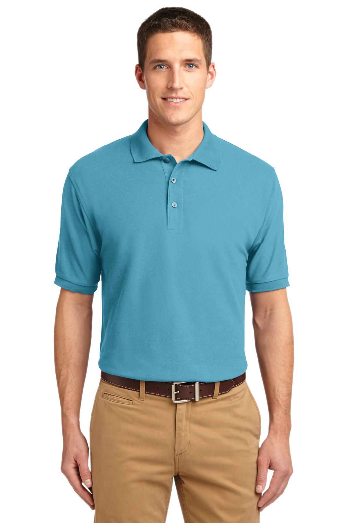 Port Authority- Port Authority® Extended Size Silk Touch™ Polo K500ES-Medtech- 18