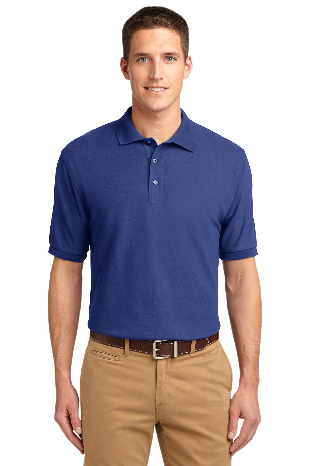 Port Authority- Port Authority® Extended Size Silk Touch™ Polo K500ES-Medtech- 19