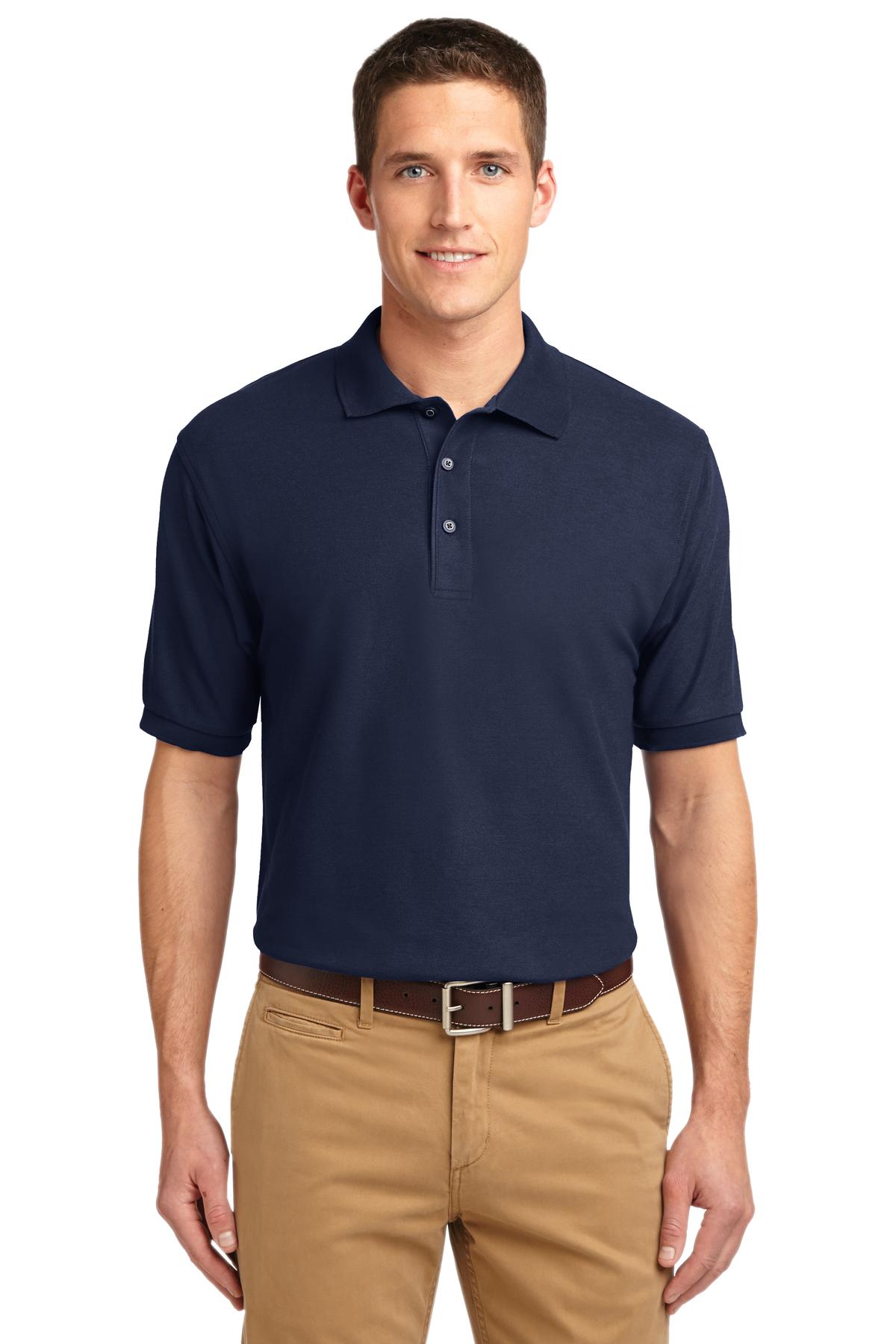 Port Authority- Port Authority® Extended Size Silk Touch™ Polo K500ES-Medtech- 20