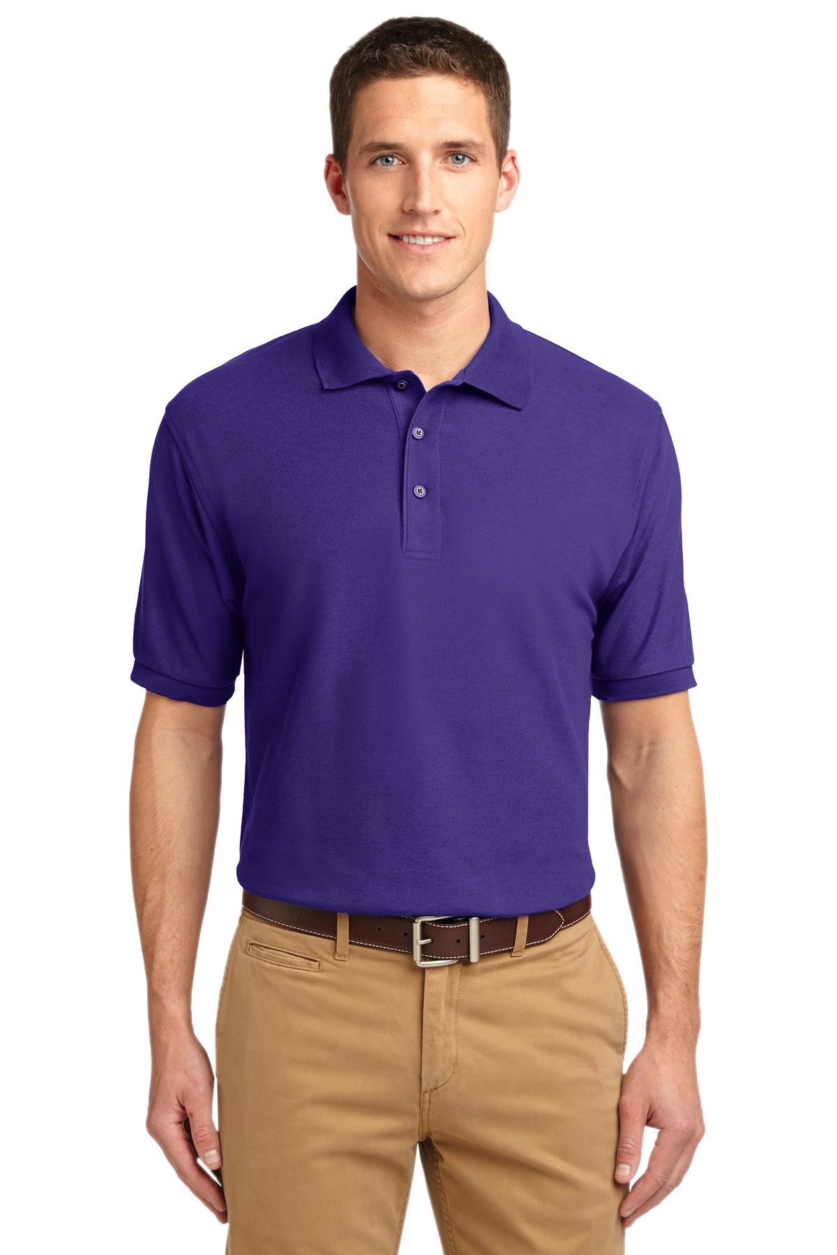 Port Authority- Port Authority® Extended Size Silk Touch™ Polo K500ES-Medtech- 22