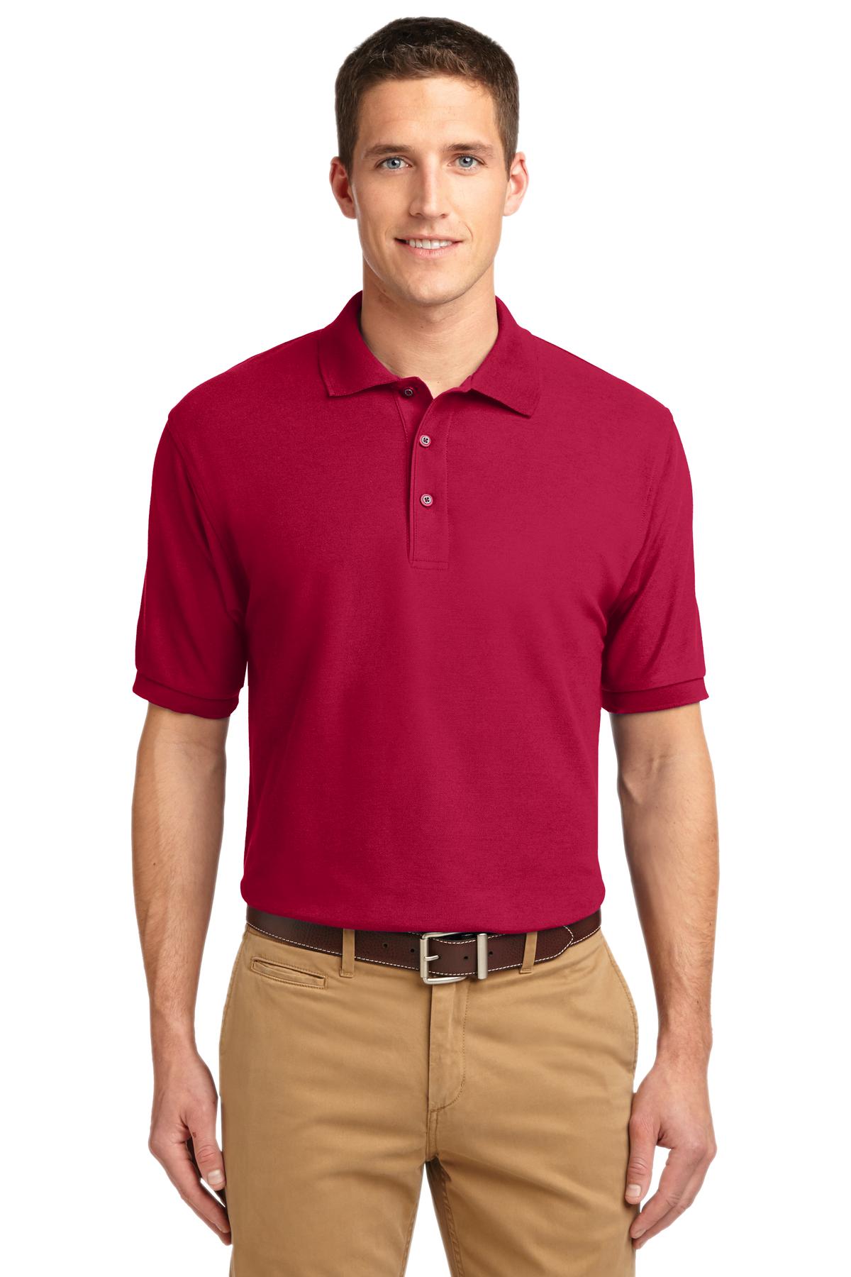 Port Authority- Port Authority® Extended Size Silk Touch™ Polo K500ES-Medtech- 23