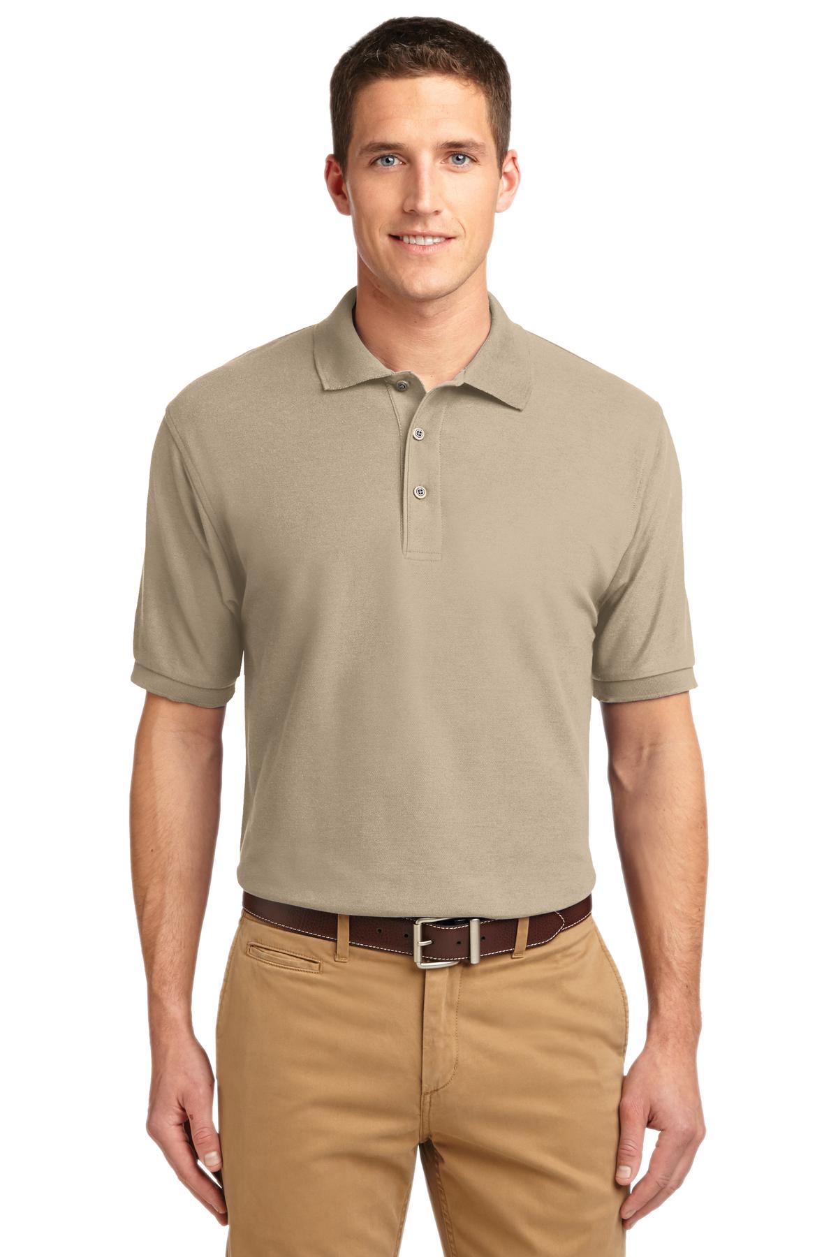 Port Authority- Port Authority® Extended Size Silk Touch™ Polo K500ES-Medtech- 26