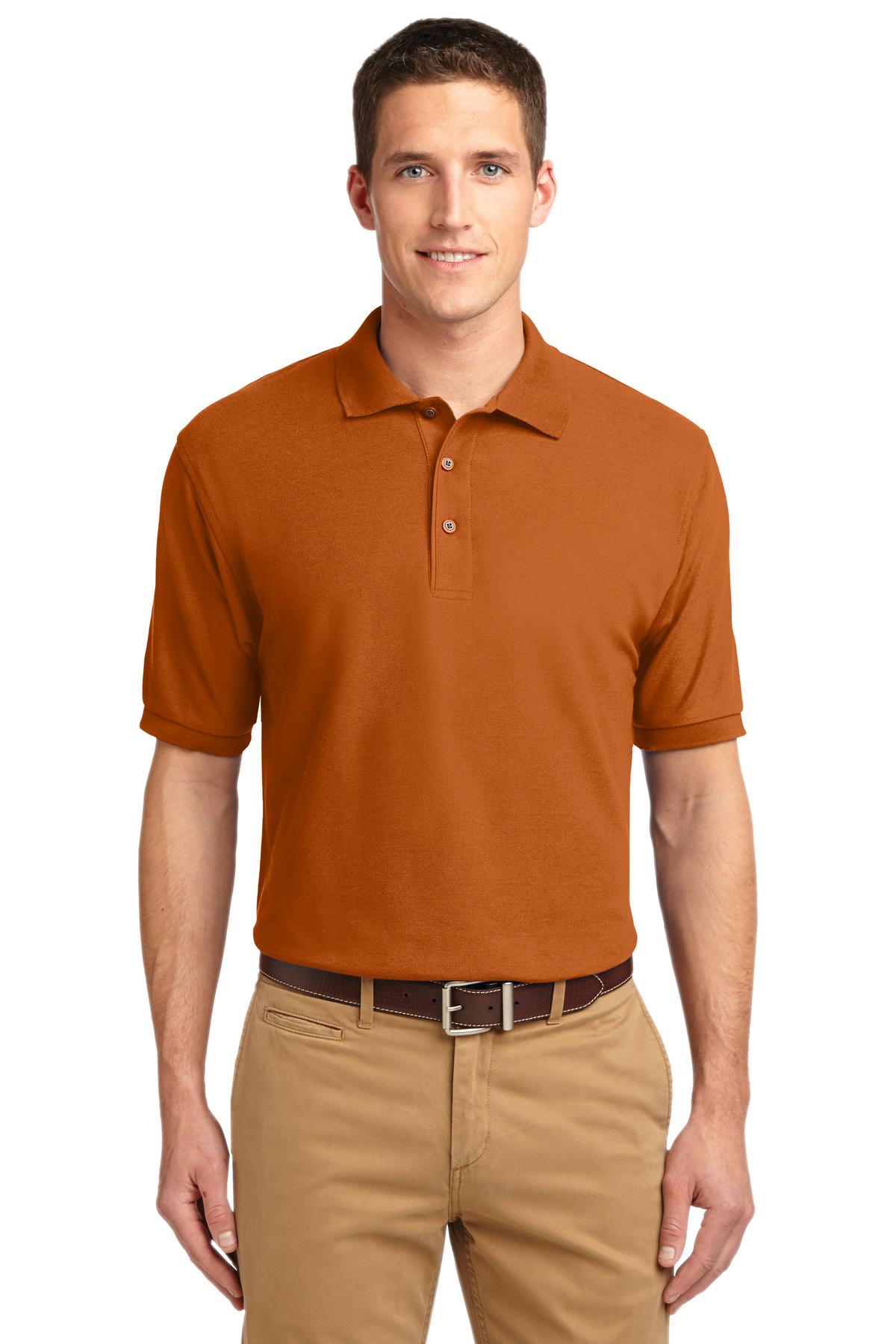 Port Authority- Port Authority® Extended Size Silk Touch™ Polo K500ES-Medtech- 30