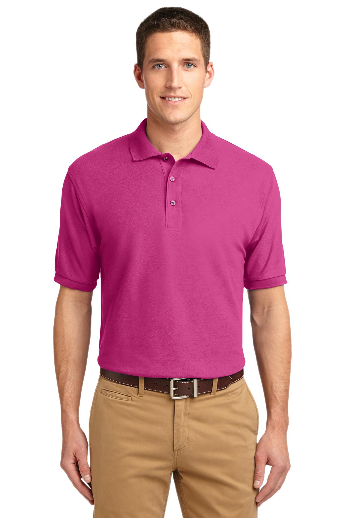 Port Authority- Port Authority® Extended Size Silk Touch™ Polo K500ES-Medtech- 31