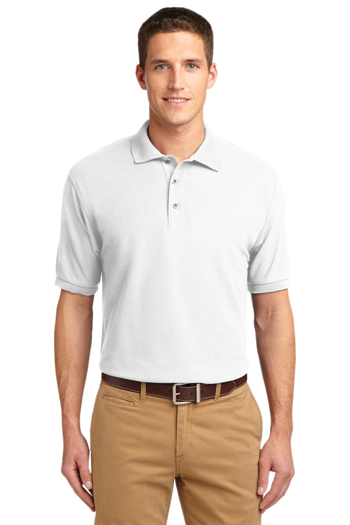 Port Authority- Port Authority® Extended Size Silk Touch™ Polo K500ES-Medtech- 34