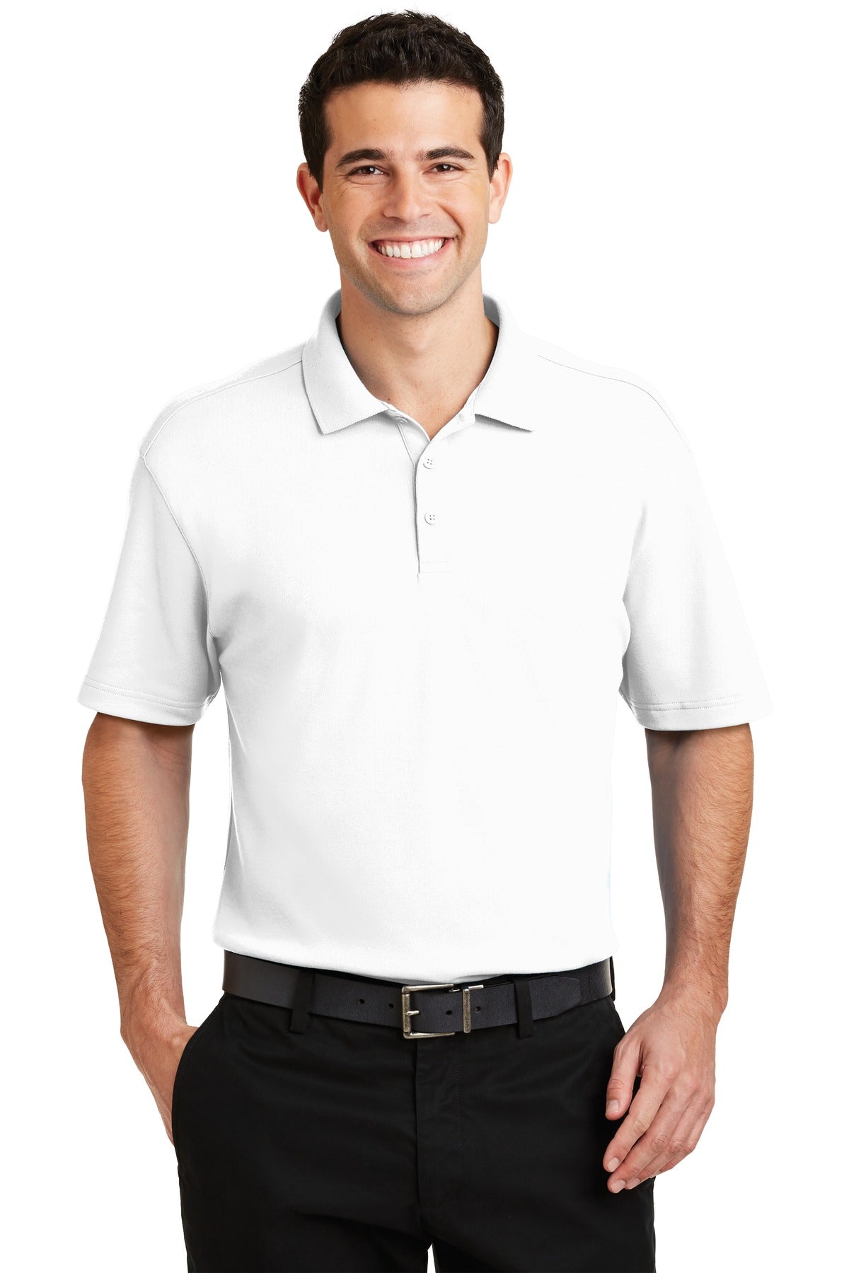 Port Authority- Port Authority® Silk Touch™ Interlock Performance Polo. K5200-Medtech- 5