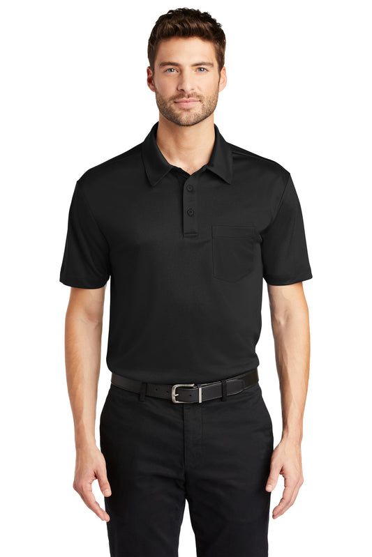 Port Authority- Port Authority® Silk Touch™ Performance Pocket Polo. K540P-Medtech- 1