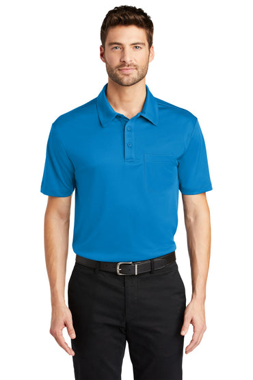 Port Authority- Port Authority® Silk Touch™ Performance Pocket Polo. K540P-Medtech- 2