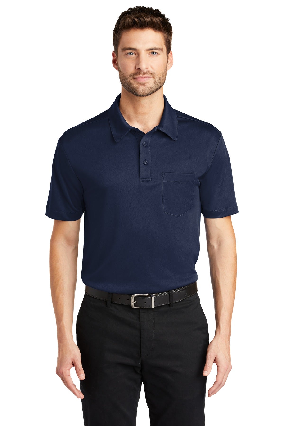 Port Authority- Port Authority® Silk Touch™ Performance Pocket Polo. K540P-Medtech- 5