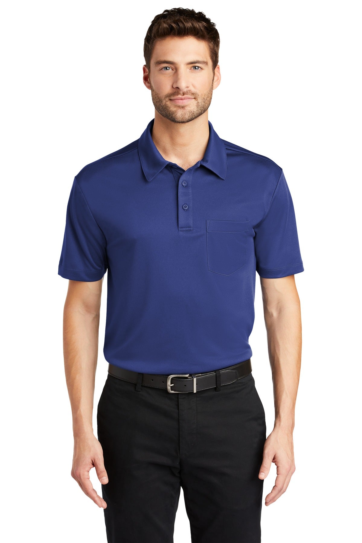 Port Authority- Port Authority® Silk Touch™ Performance Pocket Polo. K540P-Medtech- 7