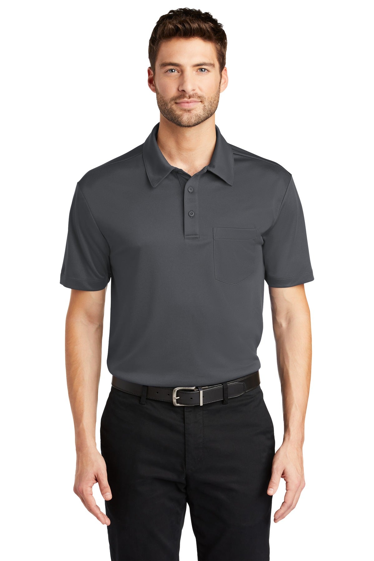 Port Authority- Port Authority® Silk Touch™ Performance Pocket Polo. K540P-Medtech- 8