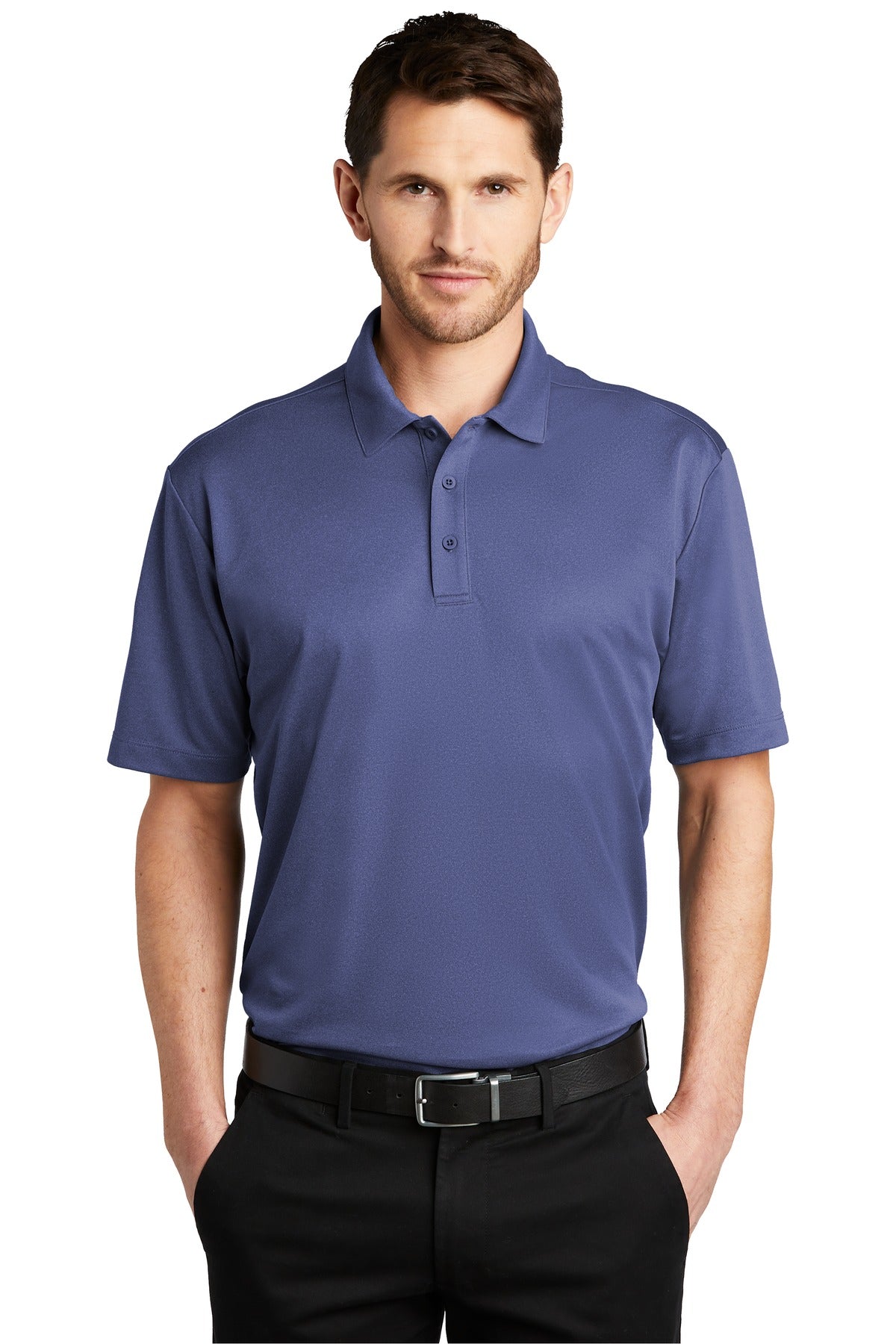 Port Authority- Port Authority ® Heathered Silk Touch ™ Performance Polo. K542-Medtech- 6