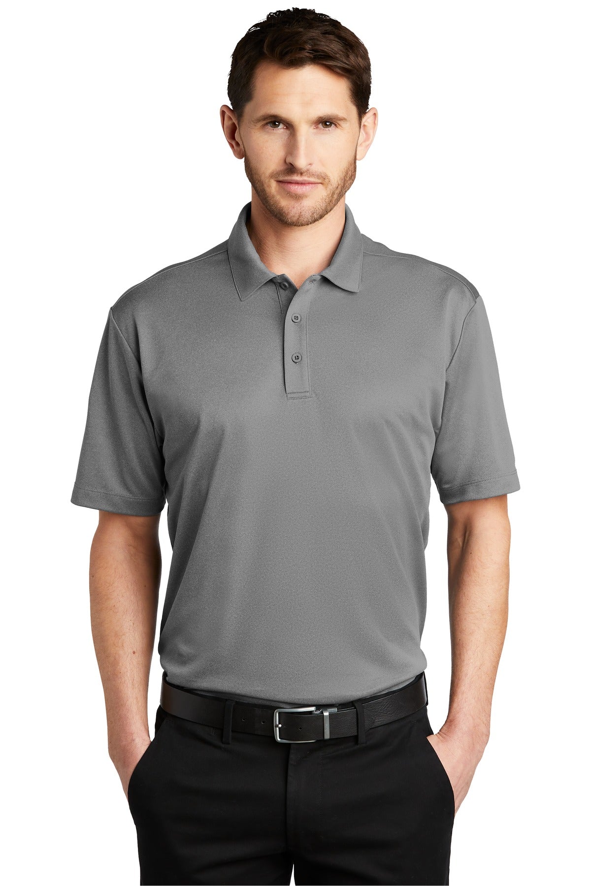 Port Authority- Port Authority ® Heathered Silk Touch ™ Performance Polo. K542-Medtech- 7