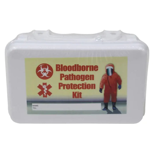 Kemp USA Bloodborne Pathogen Kit in Plastic Case