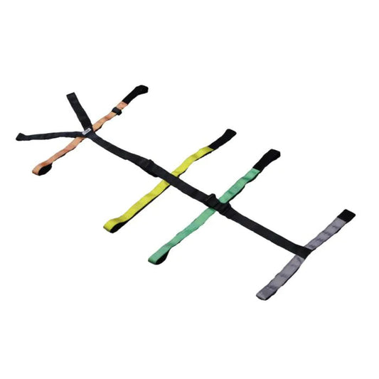  Kemp USA-Kemp USA Color Coded 10-PT Patient Restraint Spineboard Straps-MedTech-1