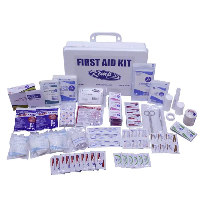 Kemp USA First Aid Kit Multiple Sizes