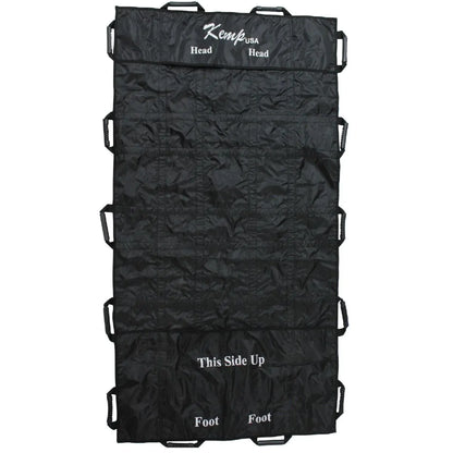 Kemp USA Premium Patient Carry Sheet, Black